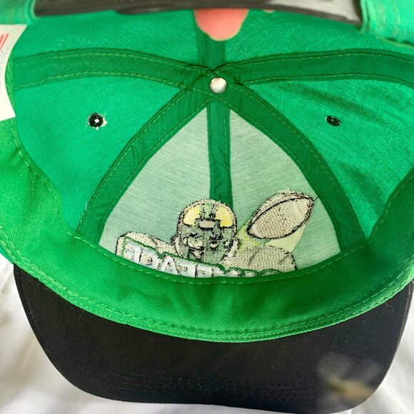 Vintage 90’s Embroidered Gameface Thirst Quencher Football SnapBack Hat - P Cap - Picture 6 of 8